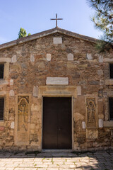 Fototapeta na wymiar Saint Sergius Armenian Apostolic church (Surb Sarkis church), XIV century, Crimea, Feodosia 