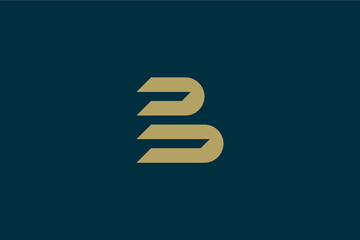 Luxury letter B logo design inspiration