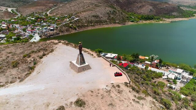 aereaview, Mexquitic de Carmona, presa, San Luis Potosi, Mexico