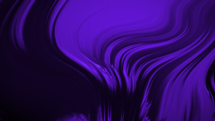 Obraz premium Abstract purple black background with waves luxury. 3d illustration, 3d rendering.