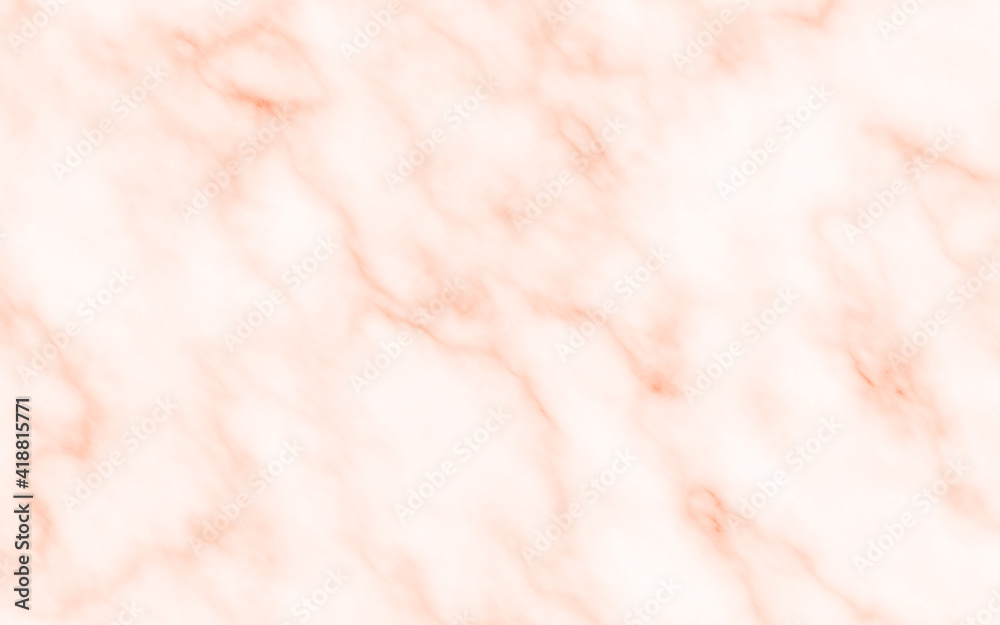 Canvas Prints marble white living coral background.