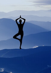 Yoga Pose Blue Mountains
