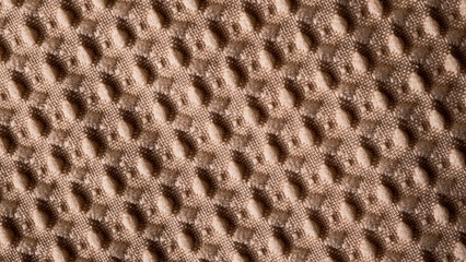 the texture of the pimply fabric. fabric texture macro shooting.
