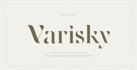 Elegant modern alphabet letters font. Classic Lettering Minimal Fashion Designs. Typography modern serif fonts regular decorative vintage concept. vector illustration
