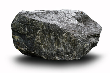 stones white background, Clipping path