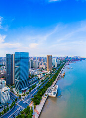 Fototapeta na wymiar Cityscape of Shantou City, Guangdong Province, China