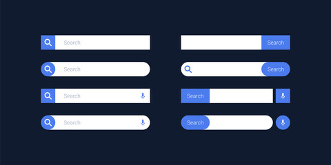 Search bar template design