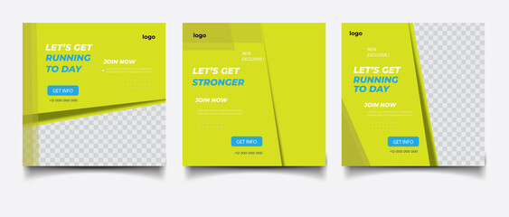 social media post Special athlete sport template
