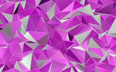3d Triangles, abstract  background. Design wallpaper.