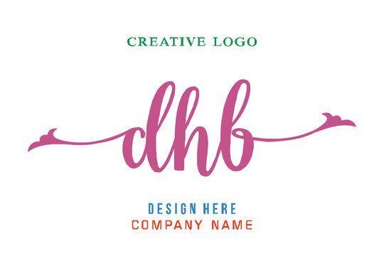 DHB lettering logo is simple, easy to understand and authoritative