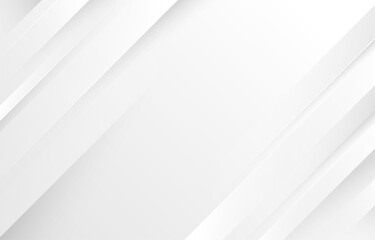 Gray and white diagonal line architecture geometry tech abstract subtle background vector.