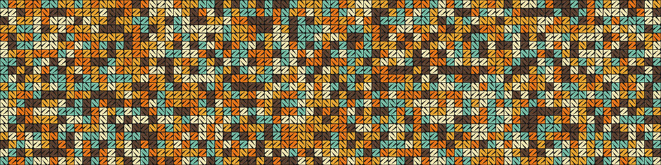 Abstract Geometric Pattern generative computational art illustration