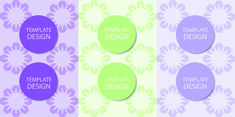 Template for the design presentation

