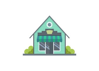 wooden_shop_house_building_simple_flat_illustration