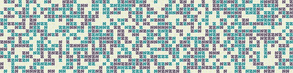 Abstract Geometric Pattern generative computational art illustration