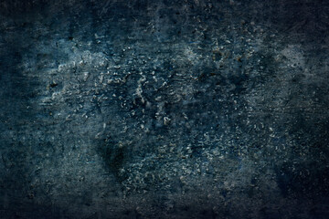 Fototapeta premium Grunge cement concrete texture background. Texture of an grunge concrete wall. Blue tone.