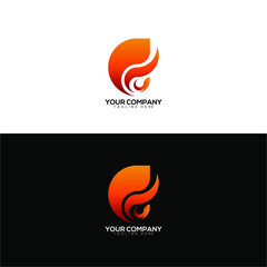 flame logo design vector fire icon template for business