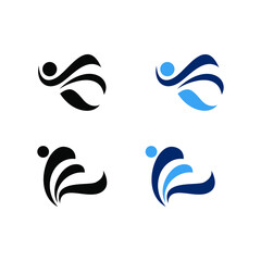 business logo design icon vector template