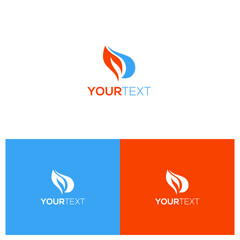 flame logo design vector fire icon template for business