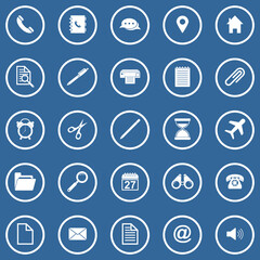 web icon set vector sign symbol