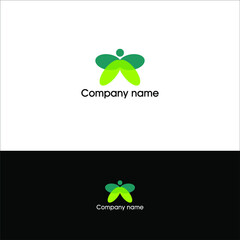 nature life logo icon design vector template