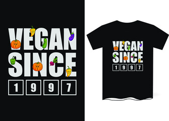 Vegan Life T-Shirt Design​​​​​​​