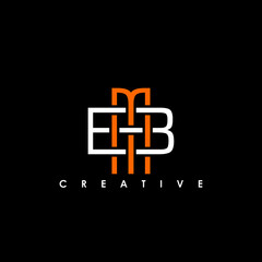 Obraz premium BM, MB Letter Initial Logo Design Template Vector Illustration