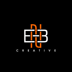 Obraz premium BN, NB Letter Initial Logo Design Template Vector Illustration