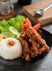 fried pork with rice