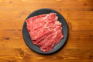 牛肉のしゃぶしゃぶ鍋