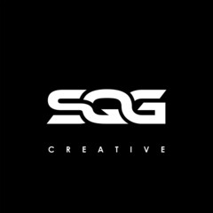 SQG Letter Initial Logo Design Template Vector Illustration