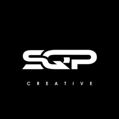 SQP Letter Initial Logo Design Template Vector Illustration