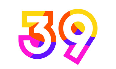 39 Colorful Fun Modern Flat Number