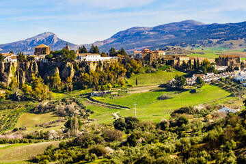 Ronda town, Andalusia, Spain.