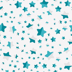 Seamless abstract pattern. Beautiful texture for textile or paper print. Vector illustration. Cute colorful background.