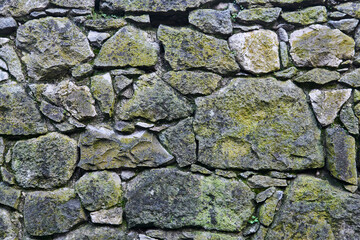 background, texture - ancient masonry at the base of the castle