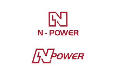 Obraz premium Initial Letter N Power Logo Design