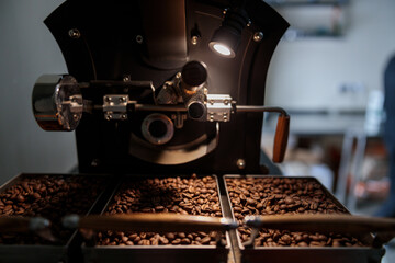 Professional coffee roasting process