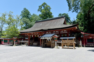 石上神宮　拝殿　奈良県天理市