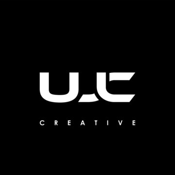 UJC Letter Initial Logo Design Template Vector Illustration