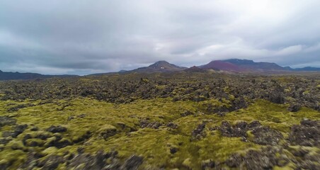 Glaciers and Mountains and Valleys of Iceland