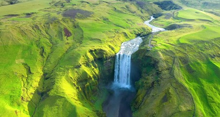 Glaciers and Mountains and Valleys of Iceland
