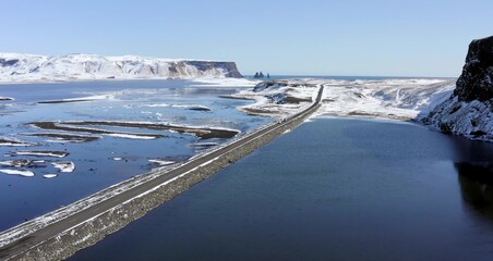 Glaciers and Mountains and Valleys of Iceland