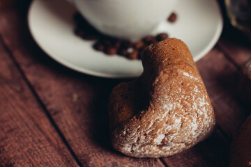 sweet cookies gingerbread coffee breakfast desserts enjoyment