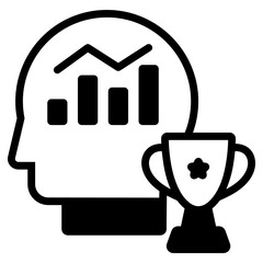 
An inner dialogue concept icon

