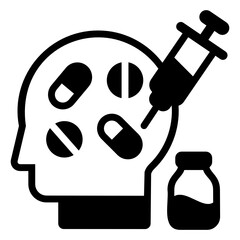 
An inner dialogue concept icon


