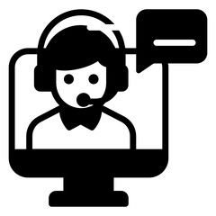 
Man icon , glyph icon design

