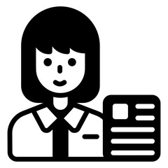 
Man icon , glyph icon design

