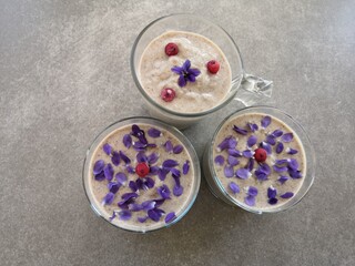 close up of a bowl of lavender