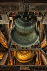 The great bells of Martini Tower in Groningen